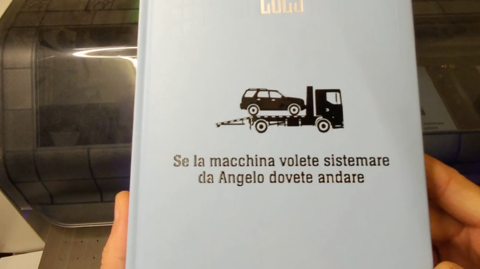 Eleganza funzionale: le agende personalizzate con stampa UV per un’officina meccanica